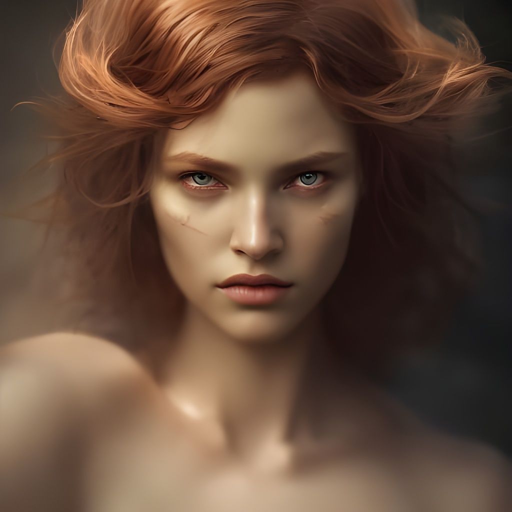 Alicia Vicklander as Red Sonja: George Barr Style