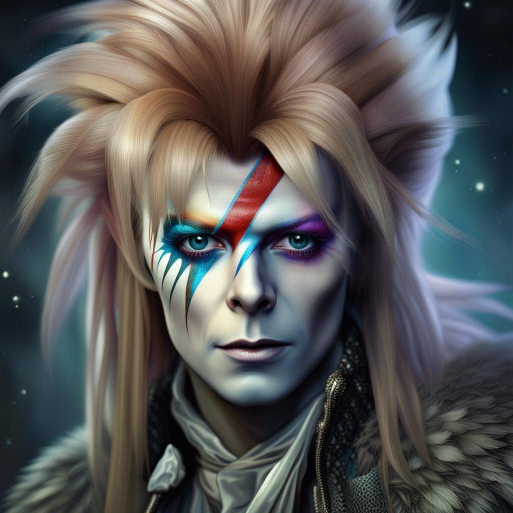 Jareth, The Goblin King: Detailed Portrait