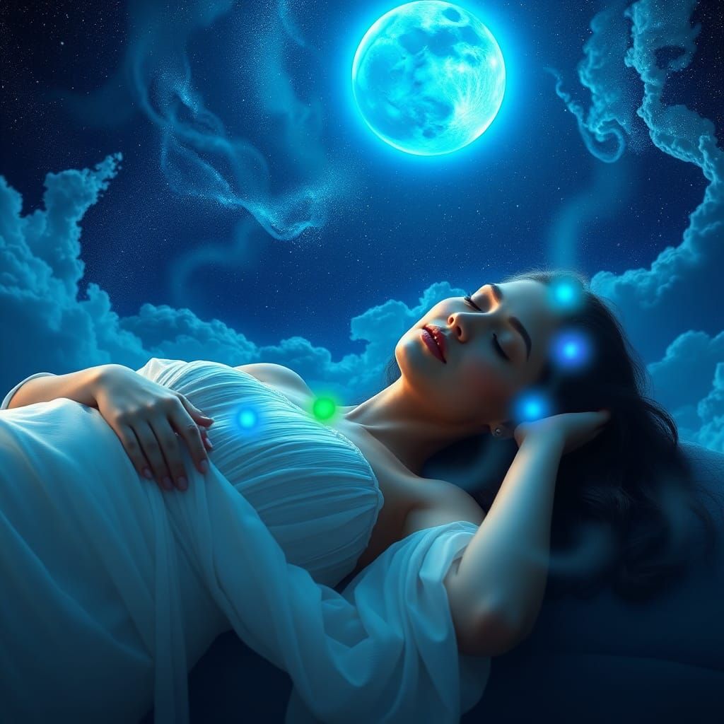 Harmonious Slumber Under a Starry Sky