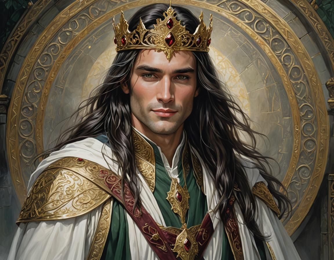Wise King of Gondolin in Shimmering Light