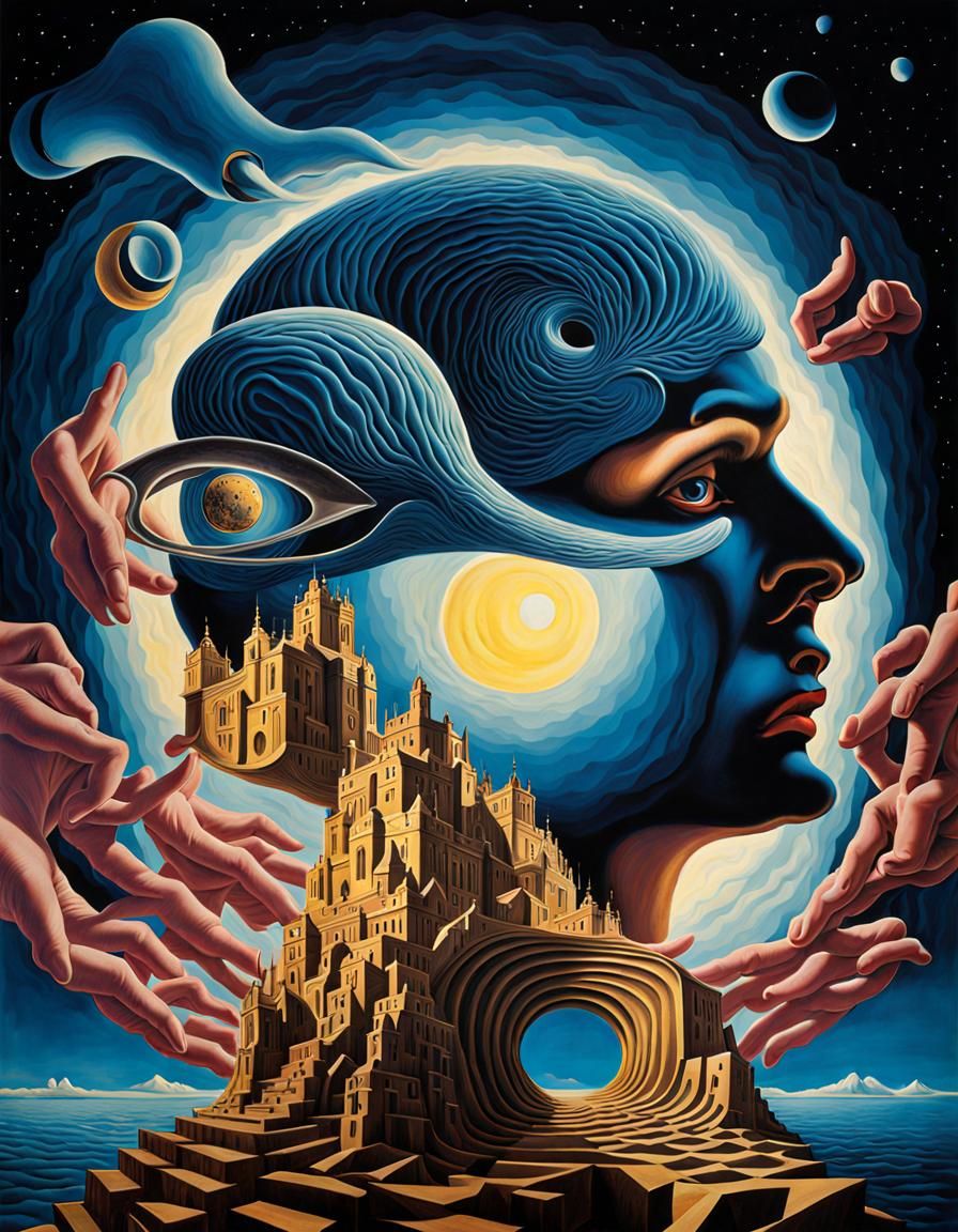 Sureal Optical Illusion