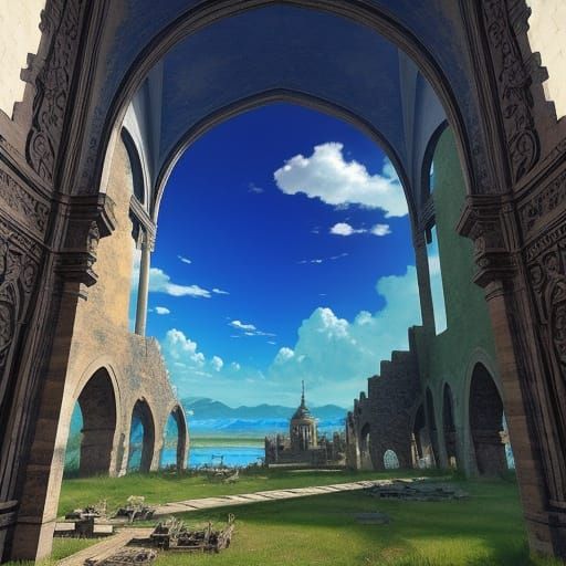 An AI-Generated Vision of Wonder