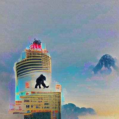 Stylized King Kong Interpretation