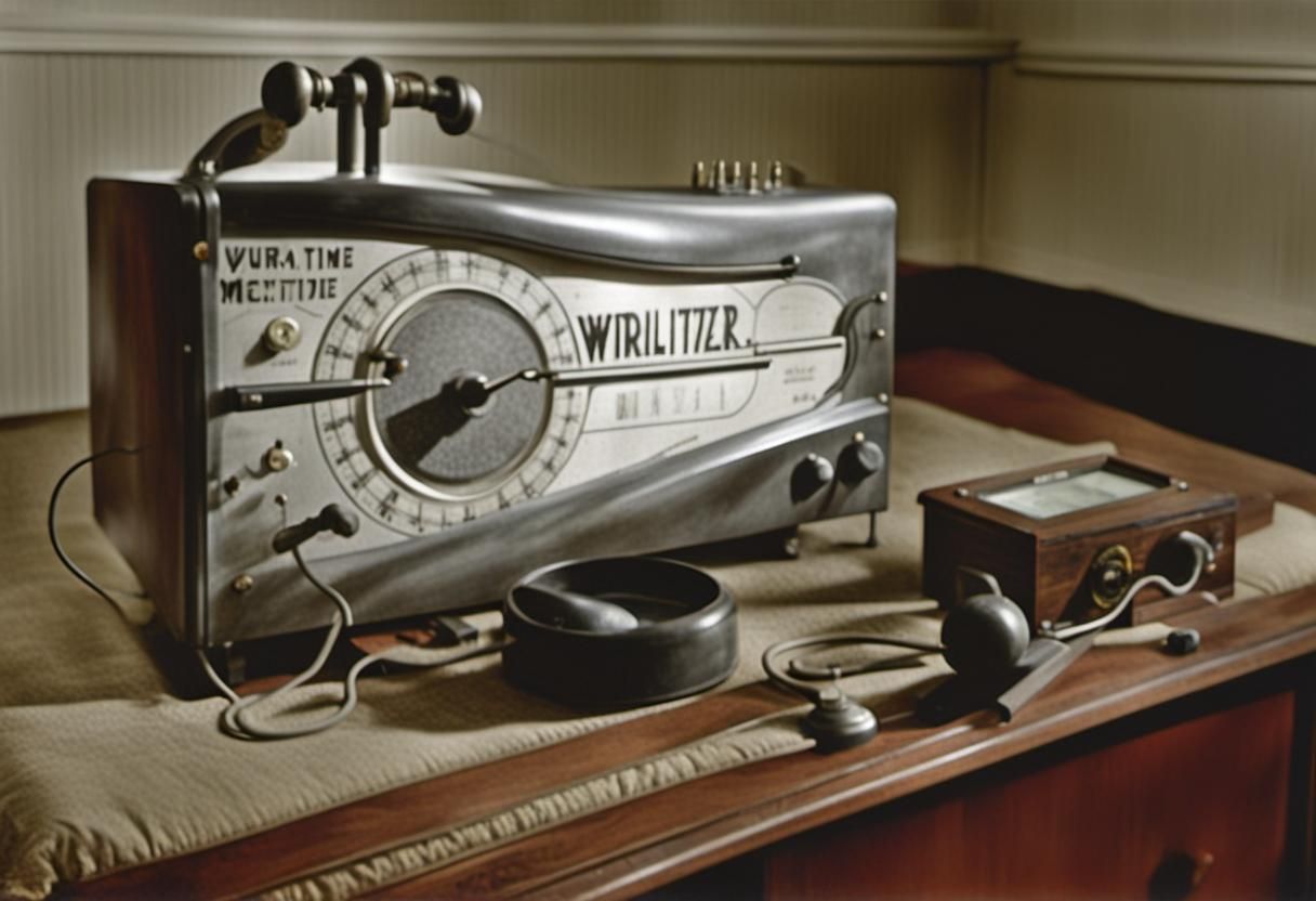 Eccentric Collection of Vintage Technology in Living Room