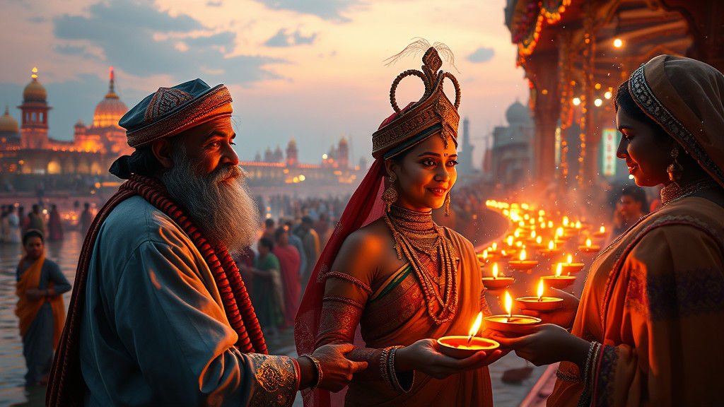 Prayagraj Festival: Spiritual Celebration in Dramatic Style