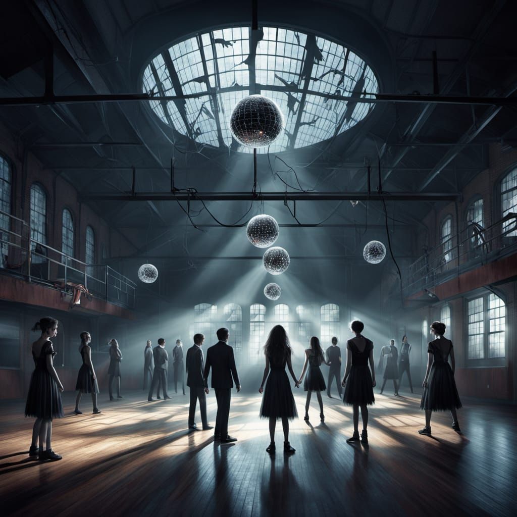 Gothic Horror Zombie Prom Night in Dark Fantasy