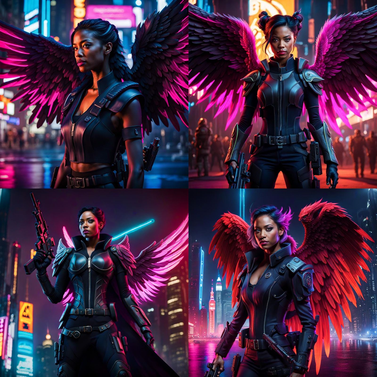Cyborg Angel Warriors