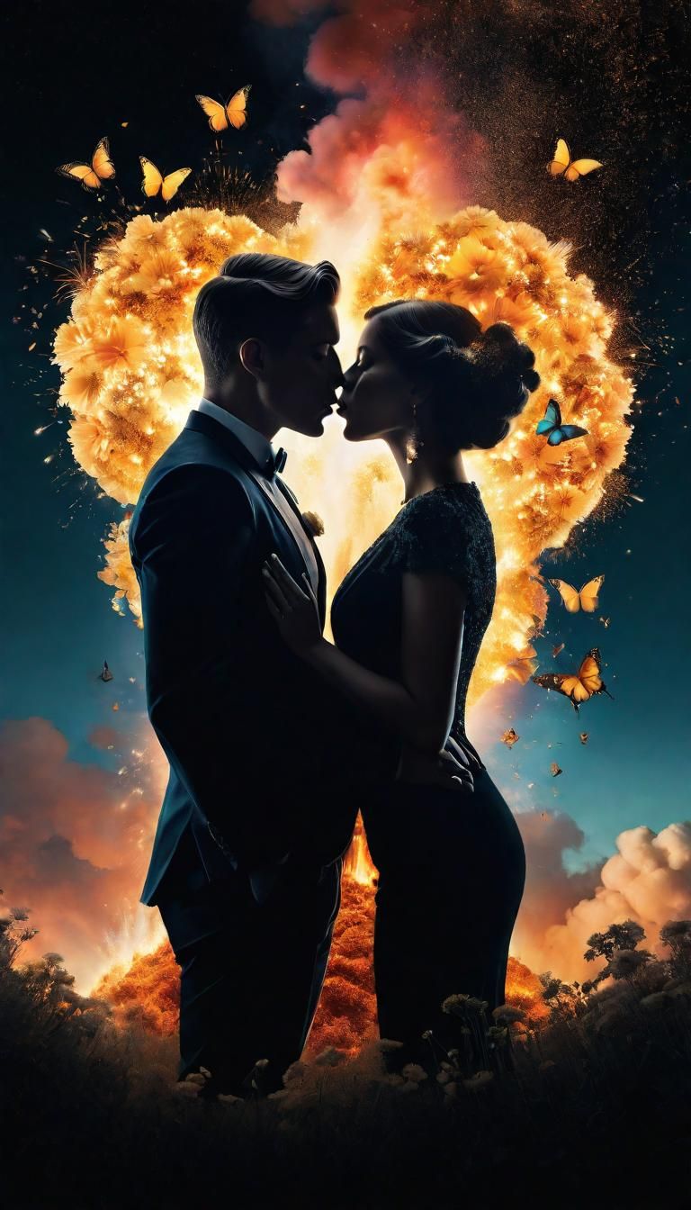 🦋“You Give Me Butterflies” 💋 ”Sparks Fly” ⚡️ Double Exposure 🧨 Explosive Love 💕