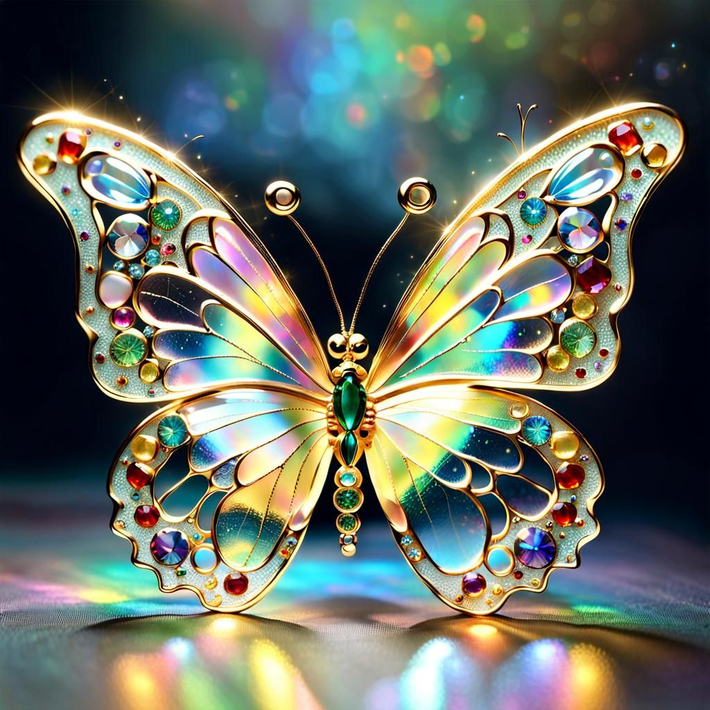 Iridescent Butterfly 9