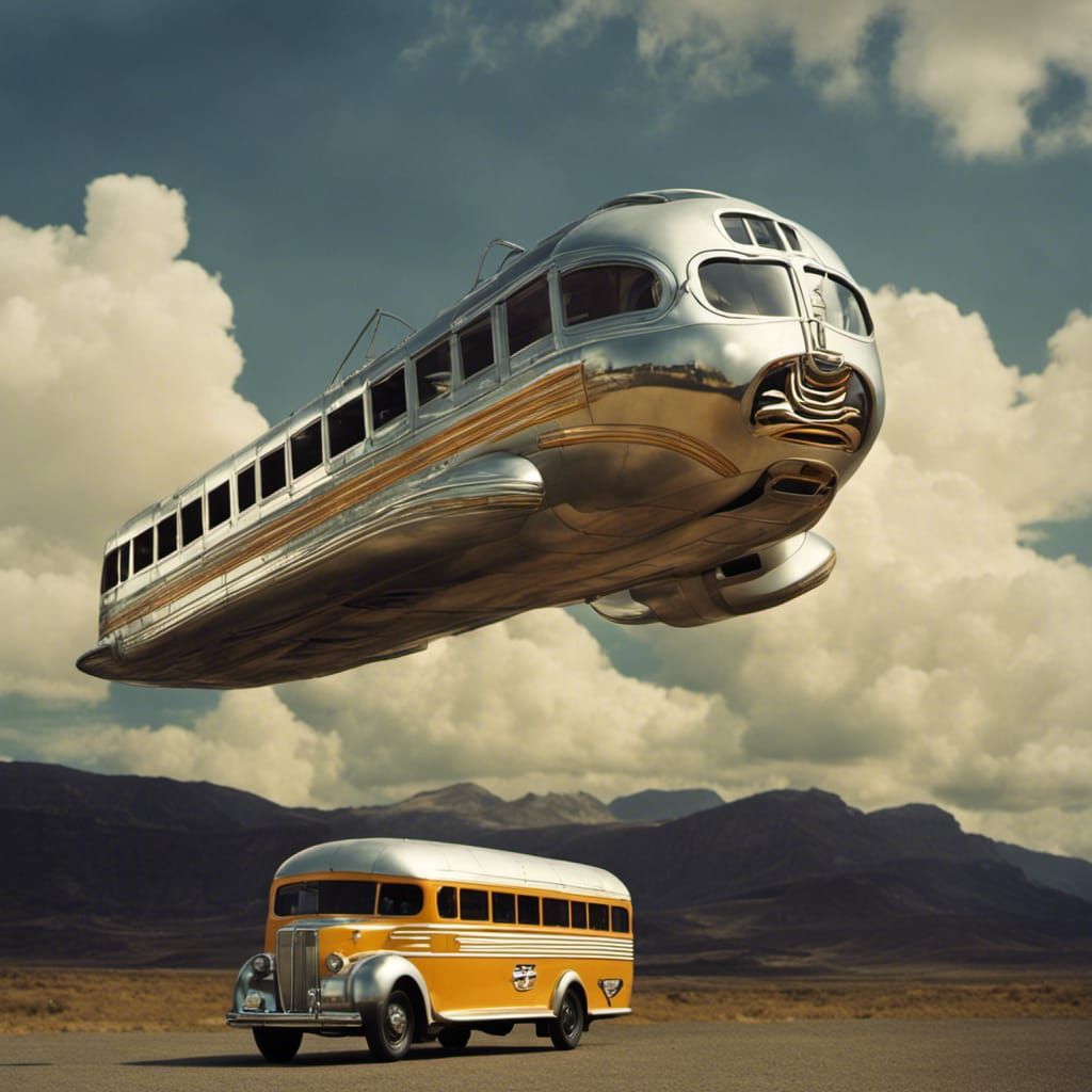 1940s retro sci-fi flights booked?