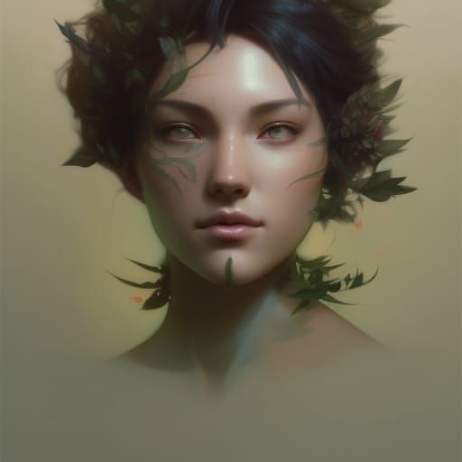 Four Seasons Tree: Hyperdetailed Concept Art