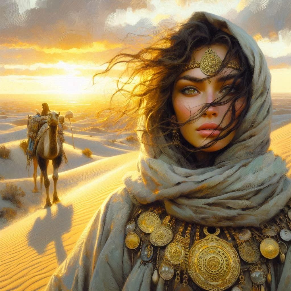 Portrait of Aicha the Berber Woman