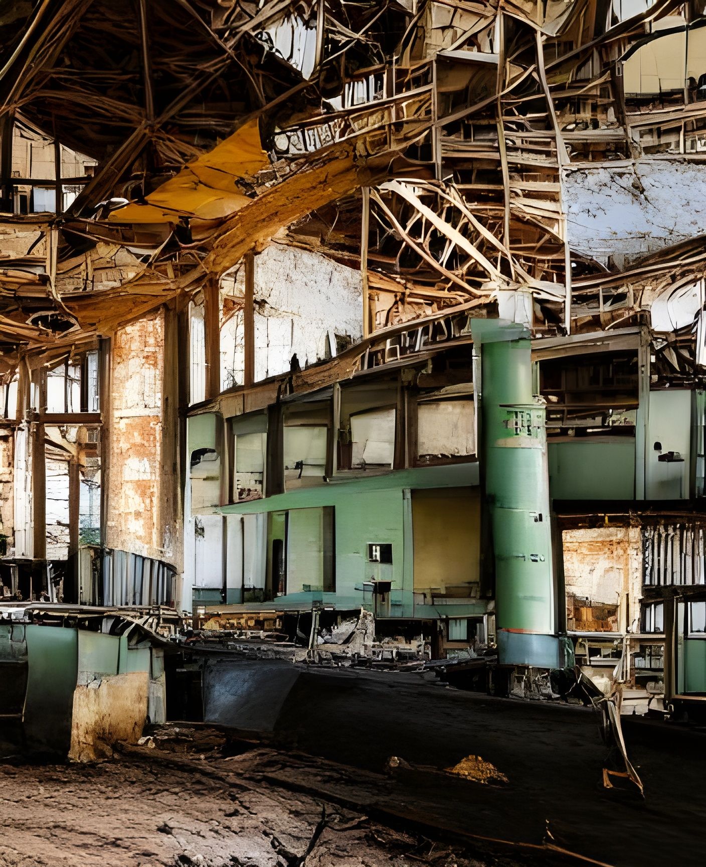 Decaying Ruins of America's Lost Industrial Dominance