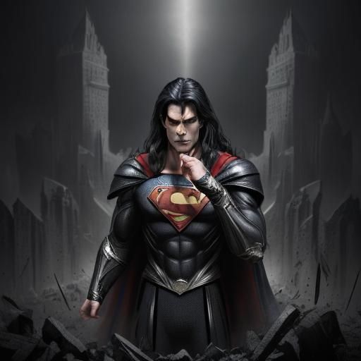 Dark age King superman, dark age art