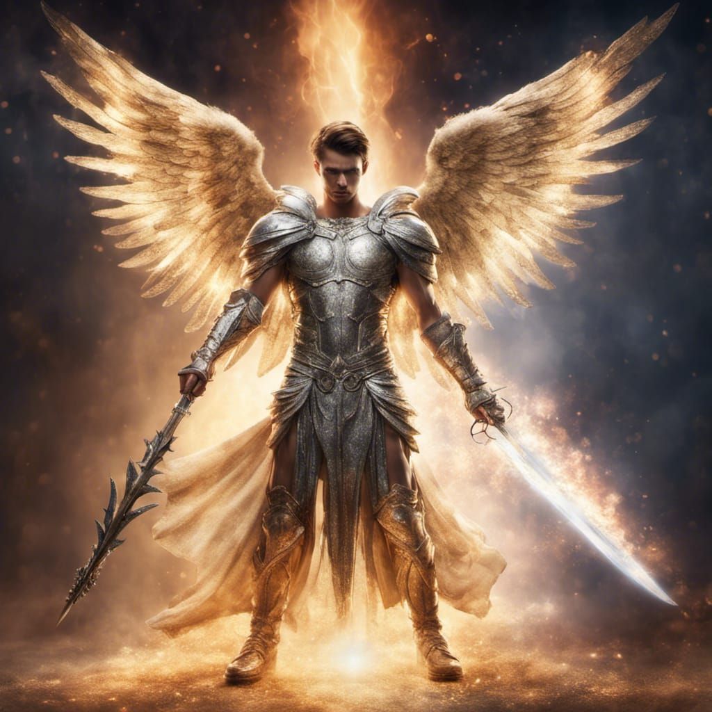 Archangel Michael Defeats Lucifer in Epic Battle