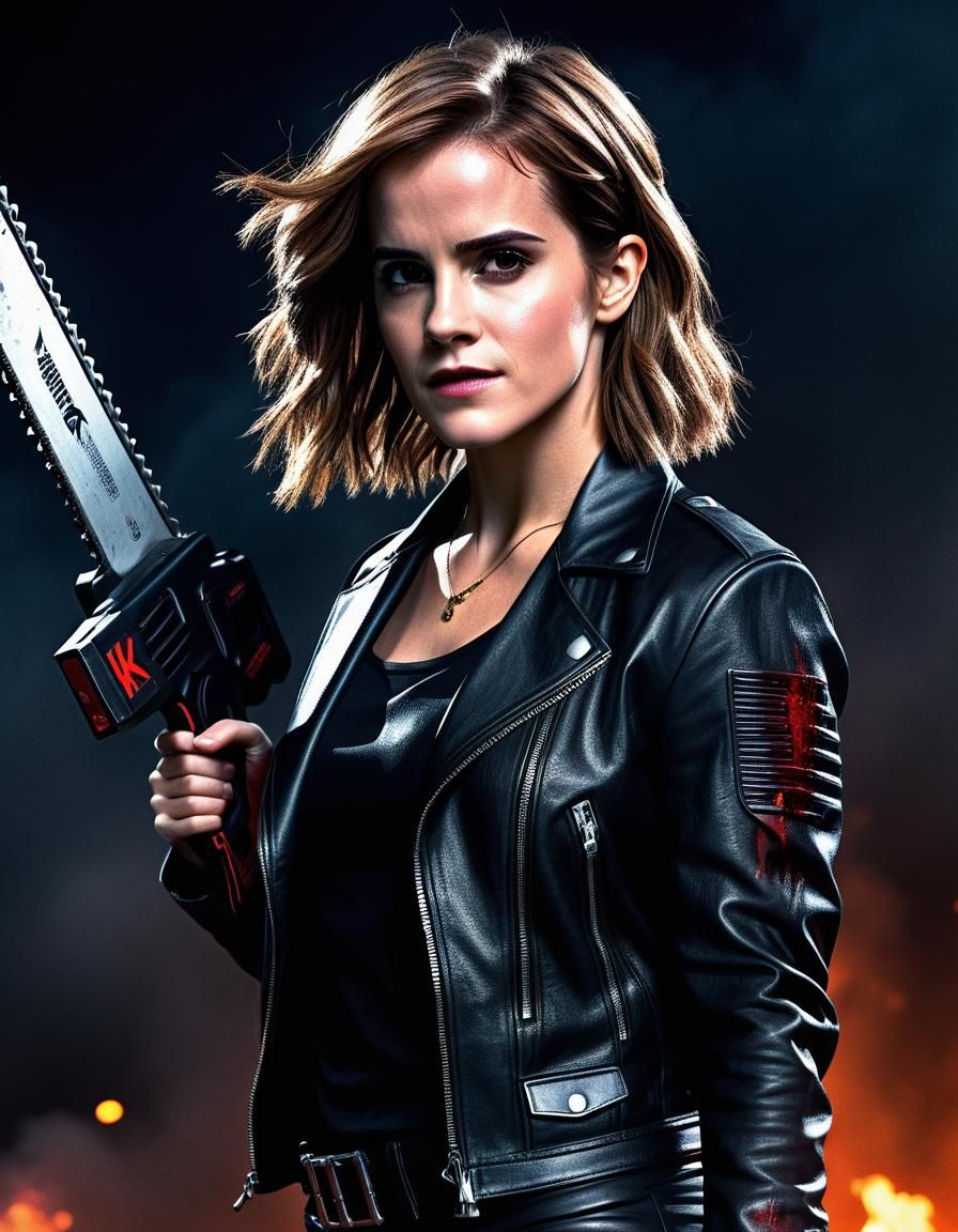 Hermione Granger: Cyberpunk Deatheater Slayer