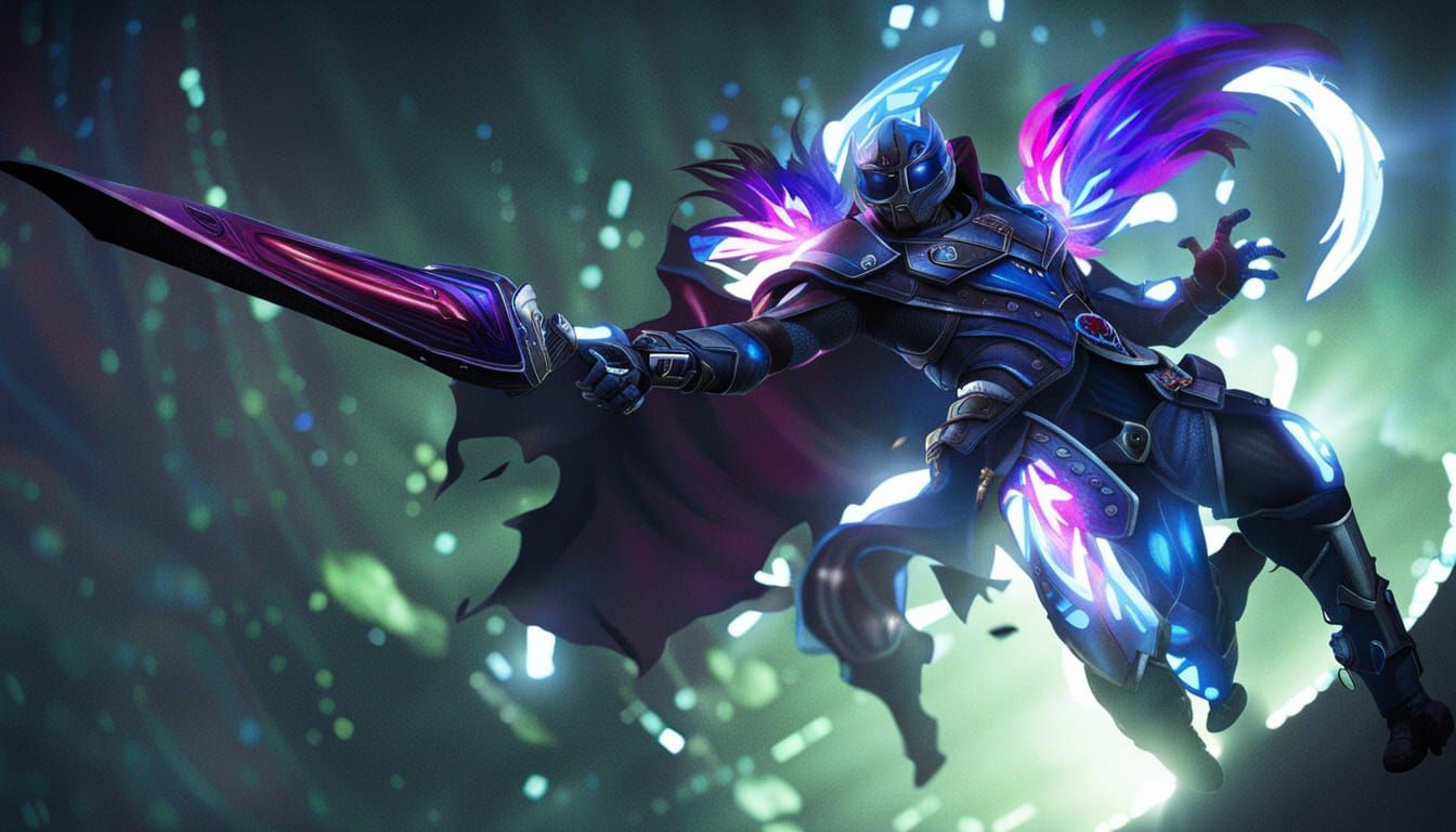 Futuristic Fairy War in Rainbow City