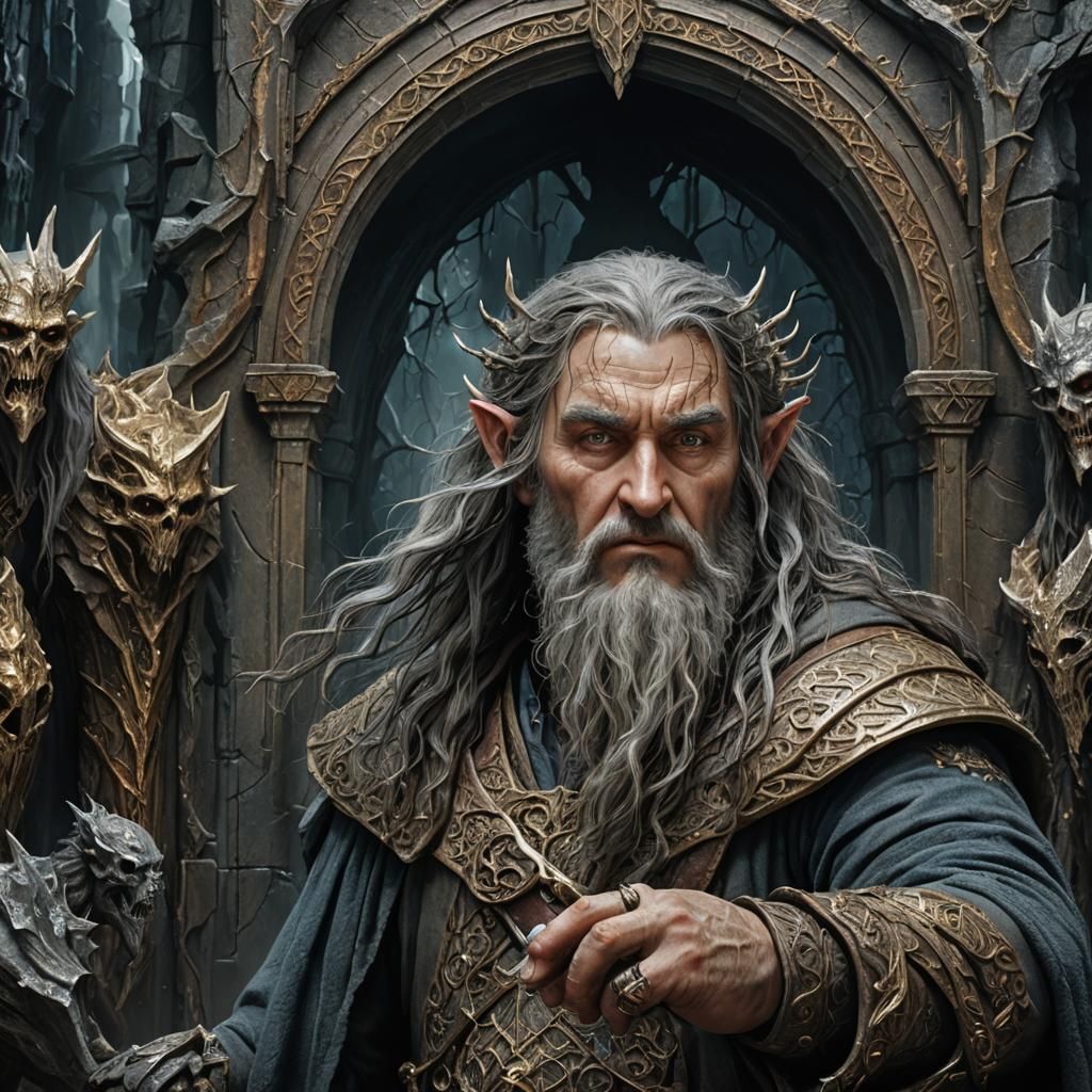 Dol Guldur: A Maximalist Fantasy Concept Art