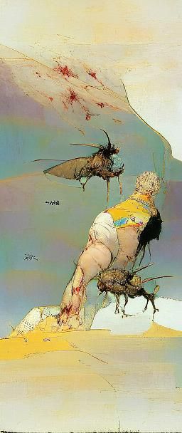 Disturbing Insects and Gore in Romanticism Style
