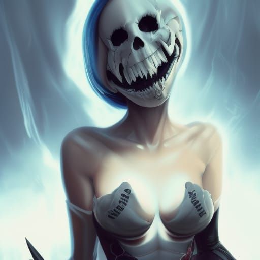 Fantasy Female Boss in Judgement Hall