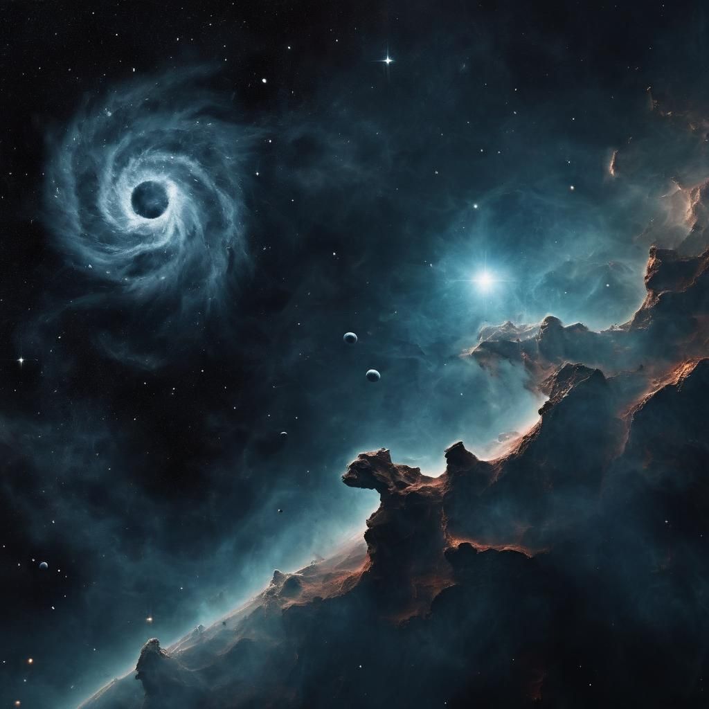 Dark Nebula Universe with Hidden Mythology