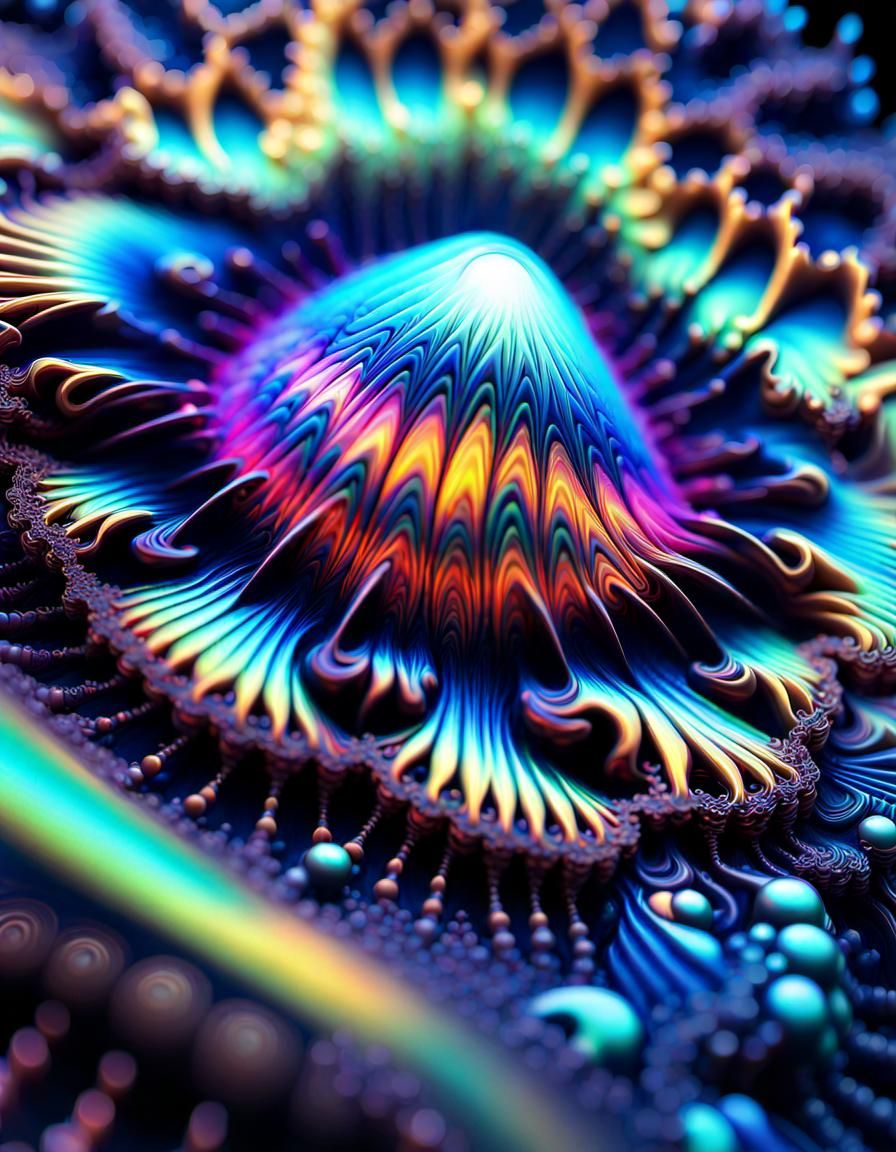 Psychedelic liquid fractal 17feb24