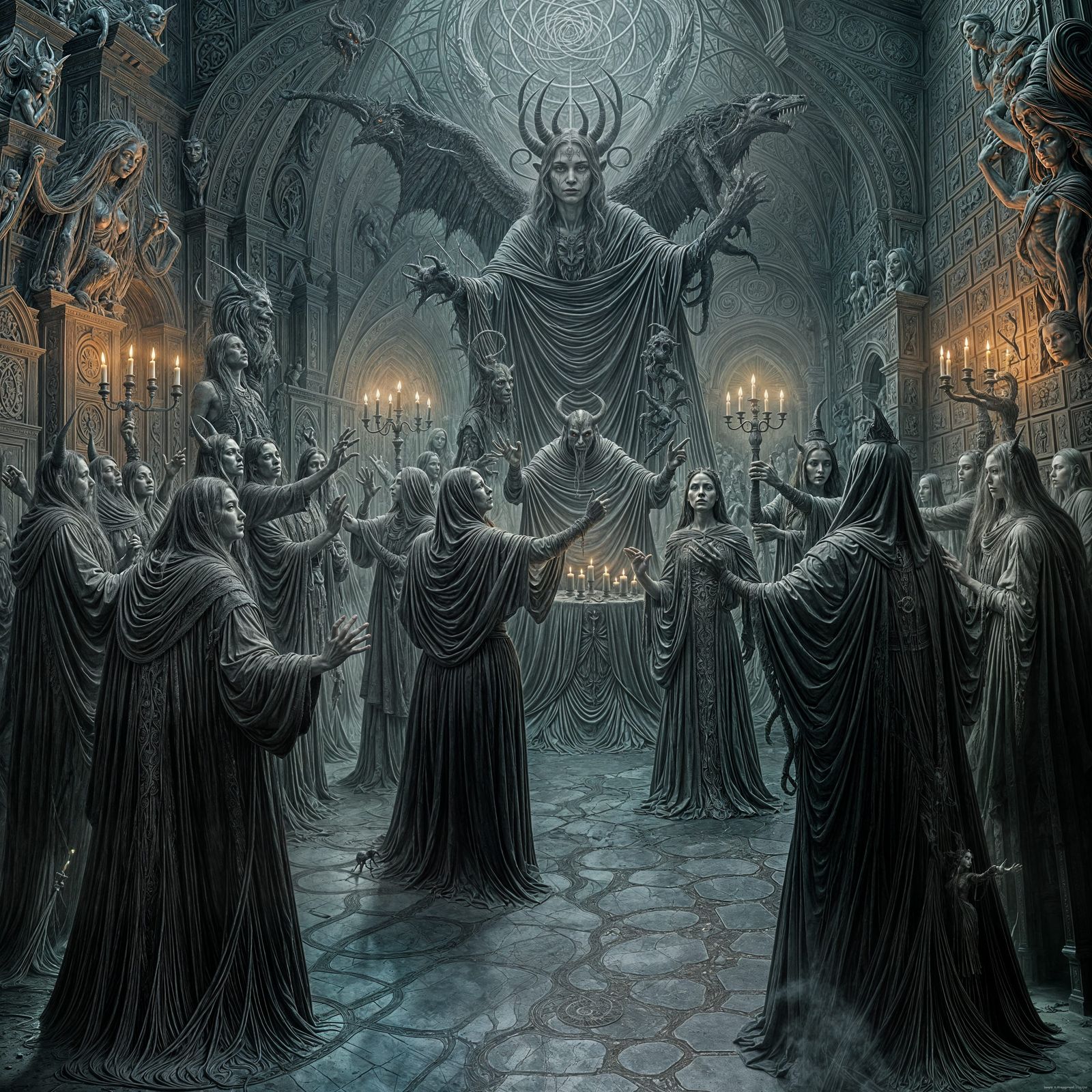 Dark Fantasy Sabbath: Demons and Witches