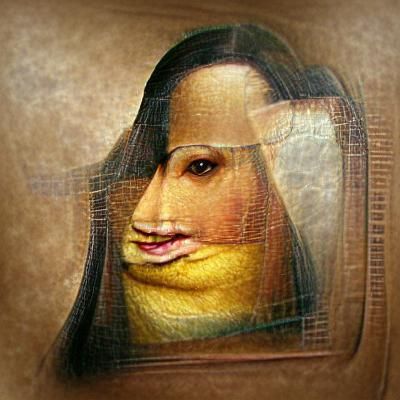 Abstract AI-Generated Art: A Blank Canvas