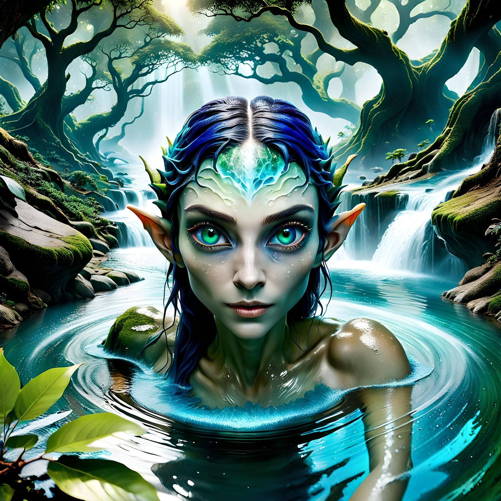 Fantasy Elf Realm Revealed in 3D