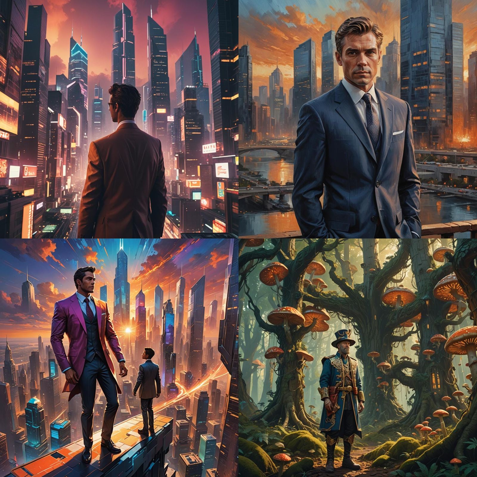 Fantastical Promises: Detailed Matte Painting in 8K