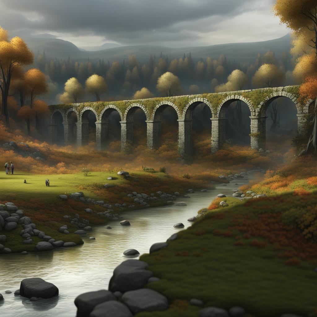 Autumn aqueduct 1