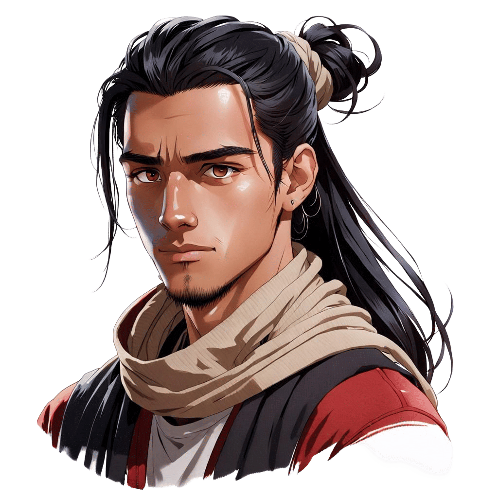 Zhariel Portrait in Dark Fantasy Style