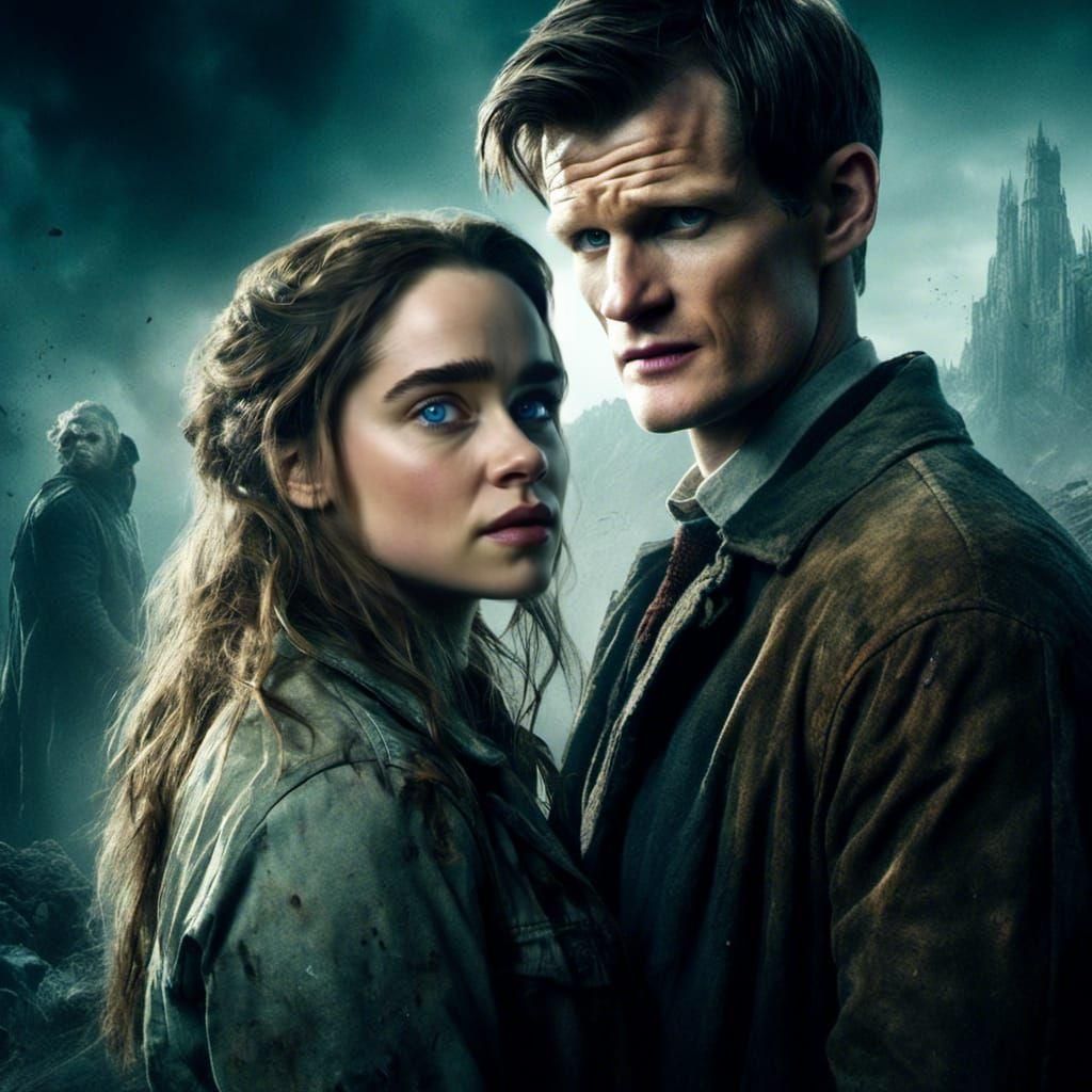 Romantic Paranormal Scene in Science Fiction Thriller