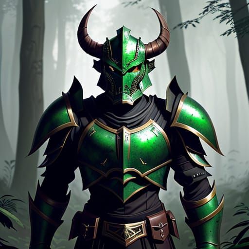 Heroic SCARAB Spartan Warrior in Dark Red and Gold Armor