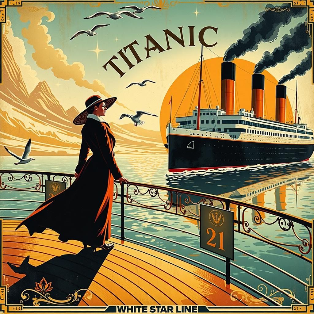 Titanic poster