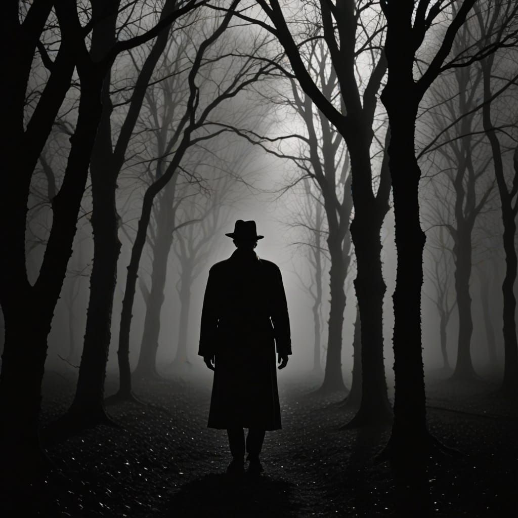 Ethereal Apparition in Mysterious Atmosphere