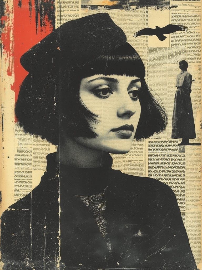 Carmen Dell’Orrifice Fashion Sketch in Magical Realism