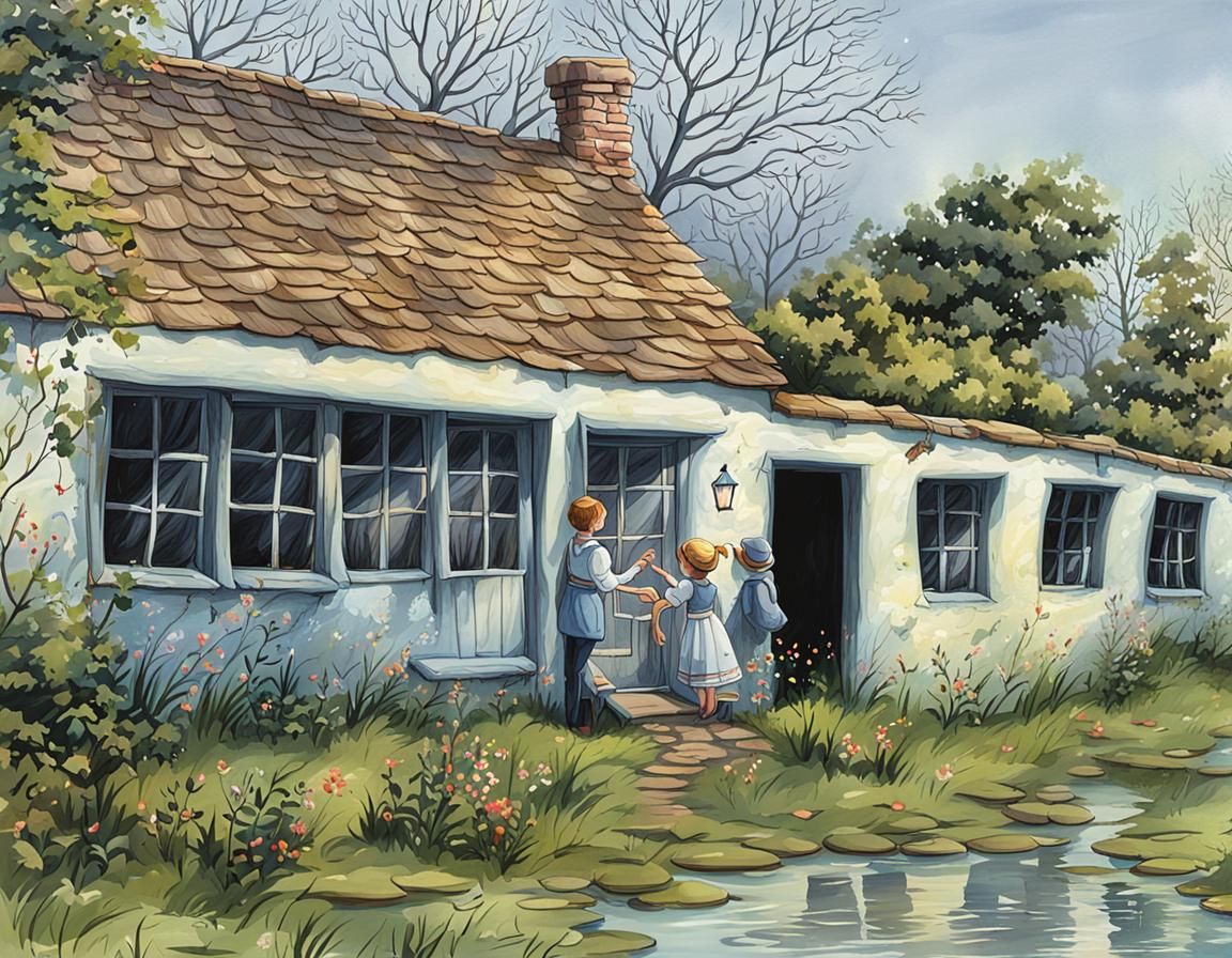 Enchanting Magic Place Storybook Illustration