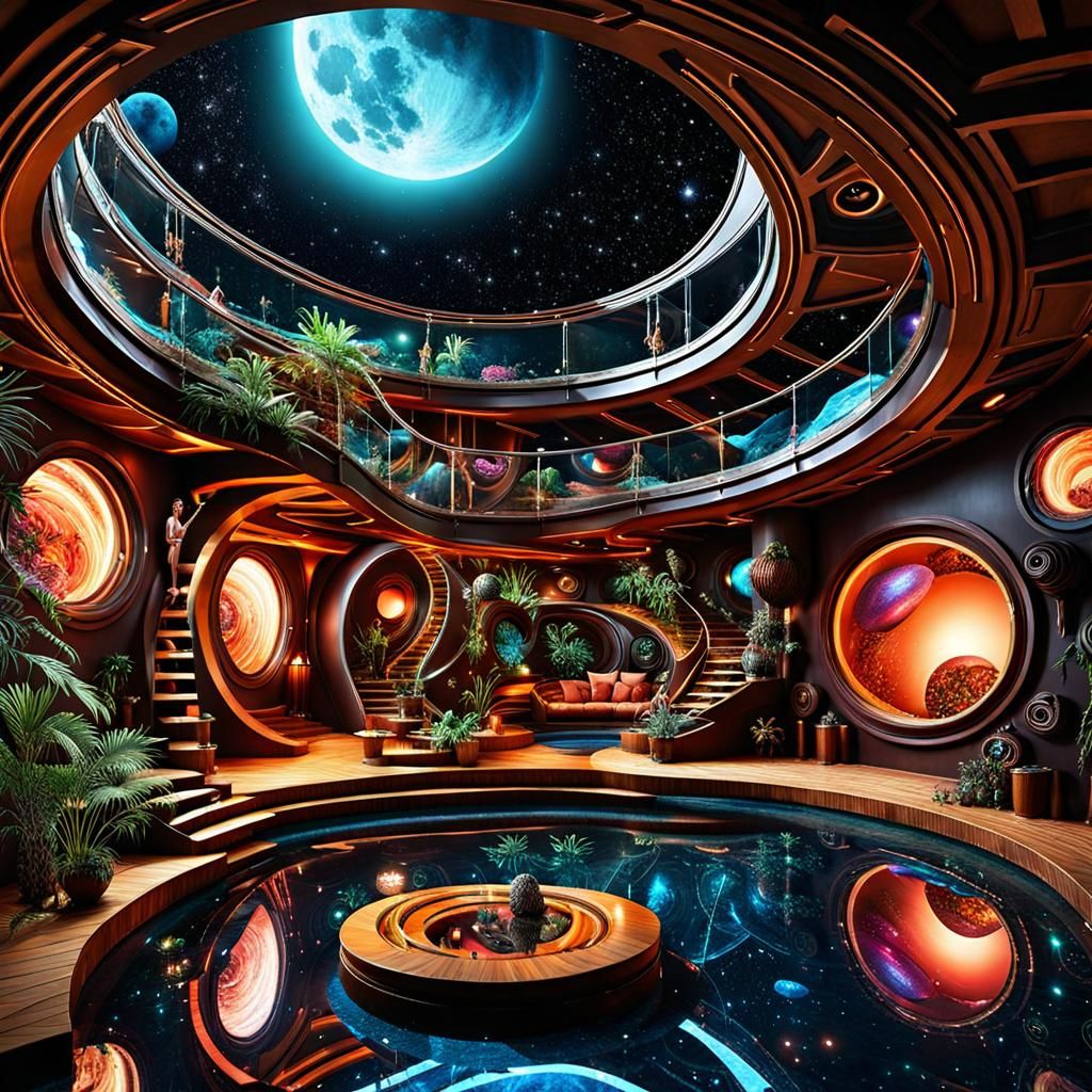 Maximalist Surreal Interior: An Award-Winning Vision