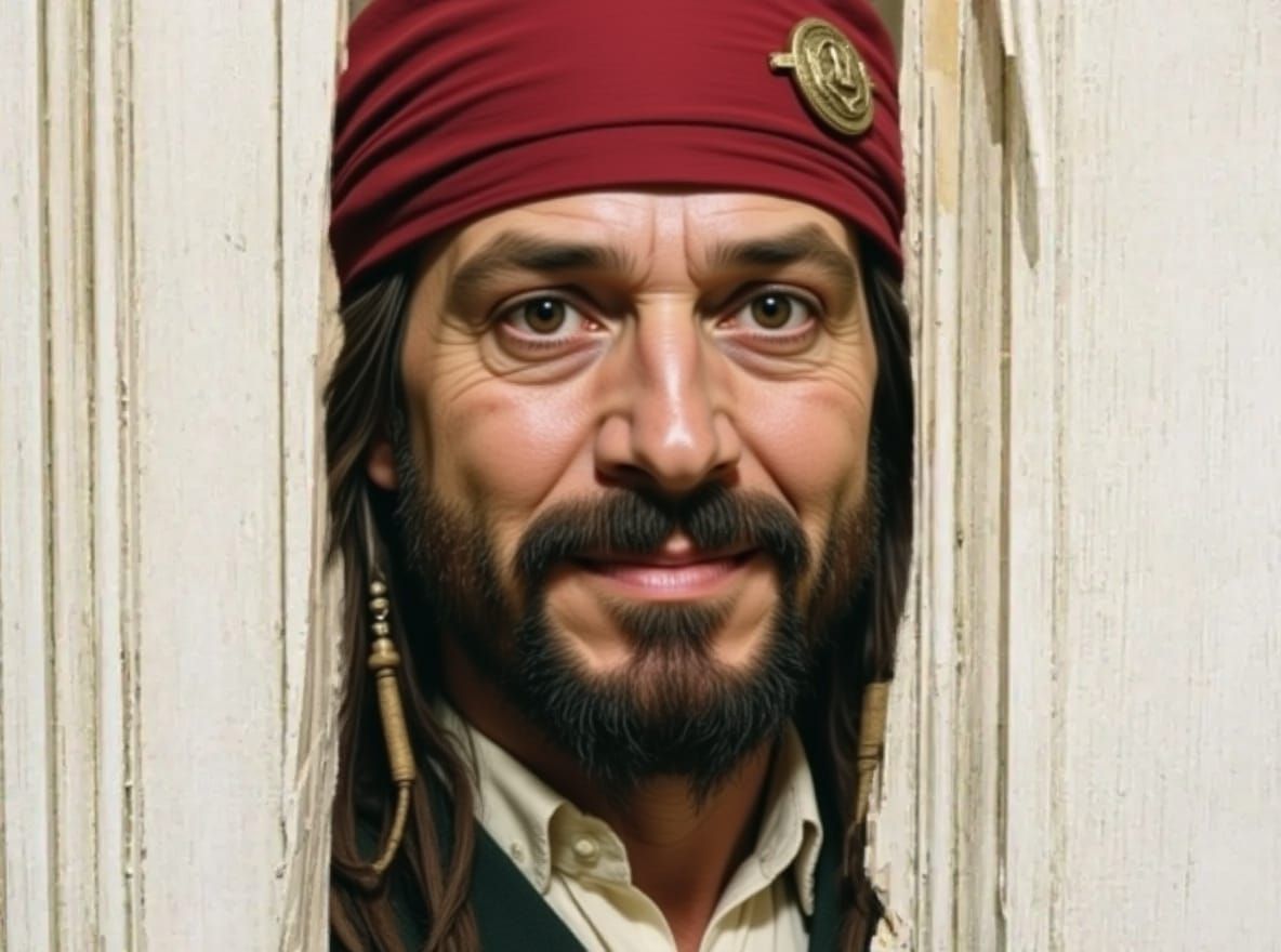 Captain Sparrow Face Replacement