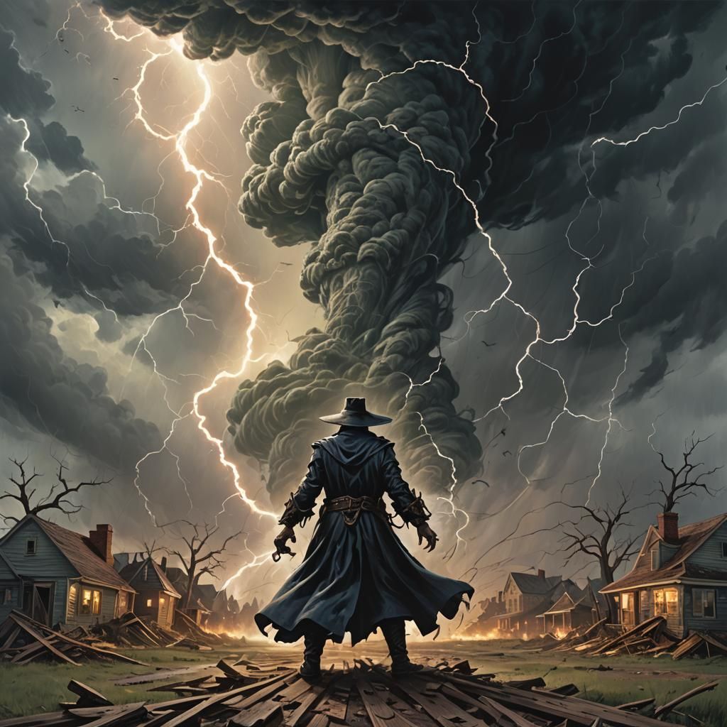 Spellcaster Summons a Sinister Tornado