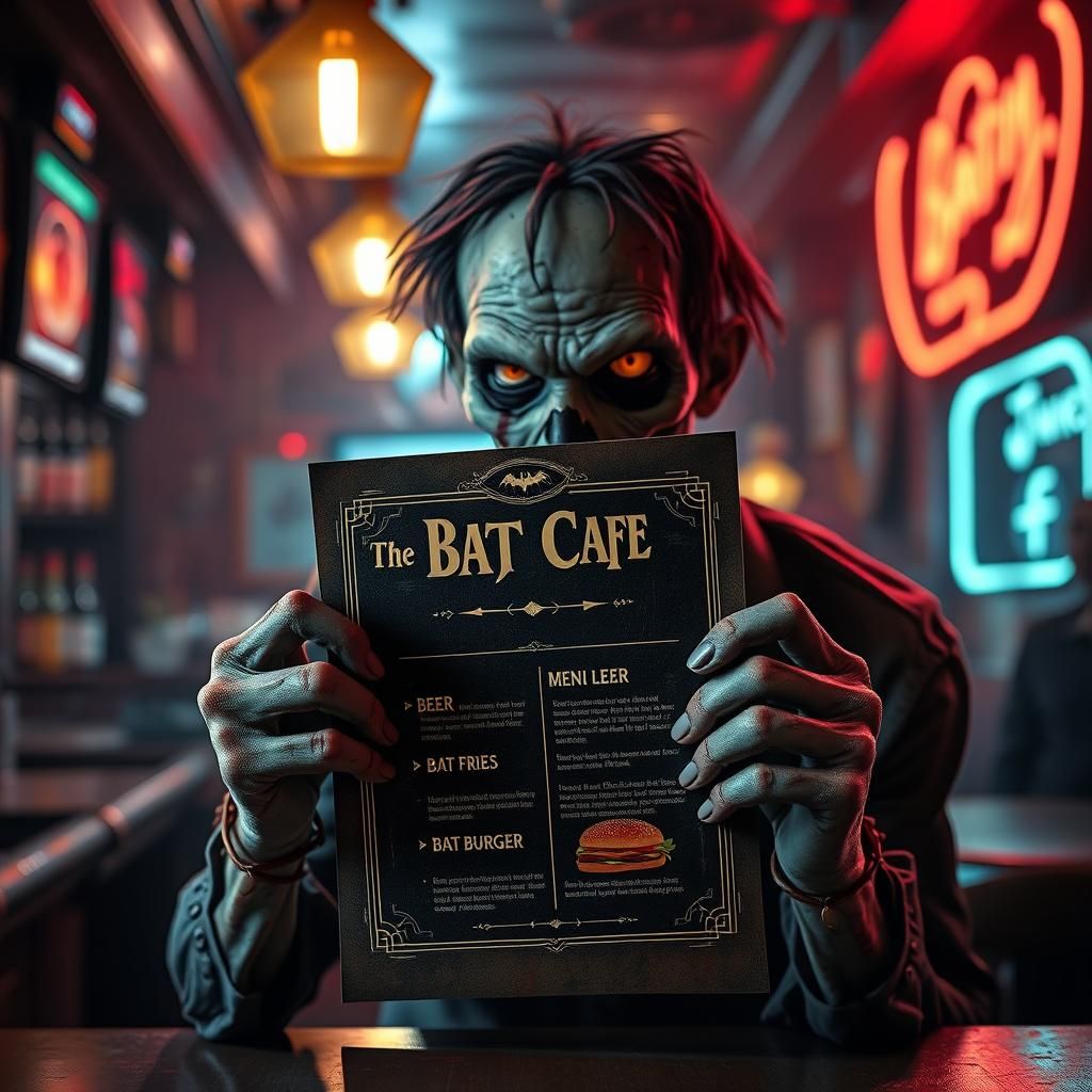 BAT CAFE MENU