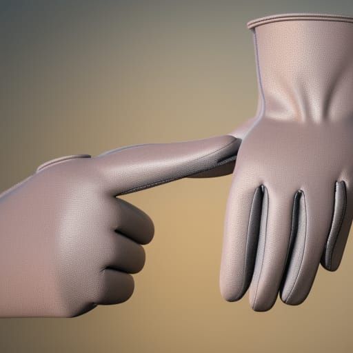 High Resolution Gloves Product Shot for Sale