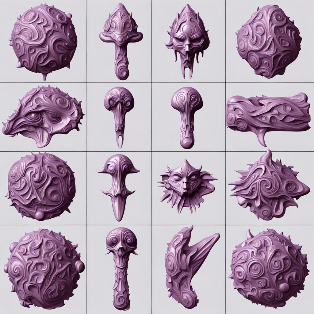 AI-Generated Rebus Puzzles in Woodcut Fractal Style