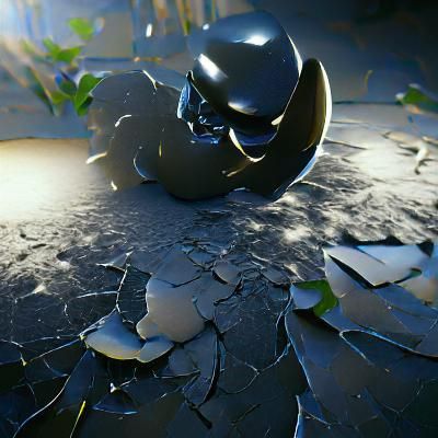 Moonlit Gorilla in Dramatic 3D Rendering