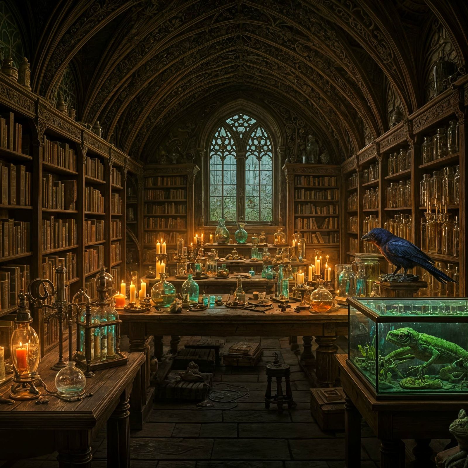 Merlin's Ancient Wizardry Laboratory