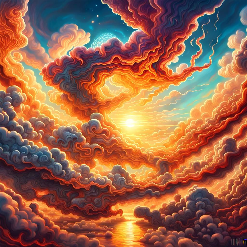 Elemental Embodiment: Surreal Fantasy Concept Art