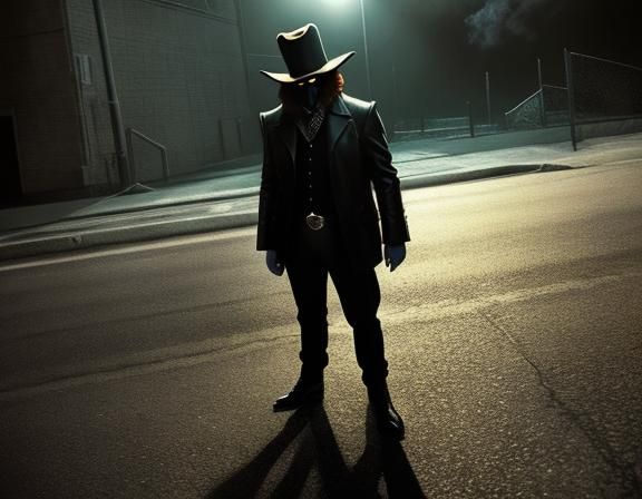 Detailed Supernatural Being in Digital Comic Style