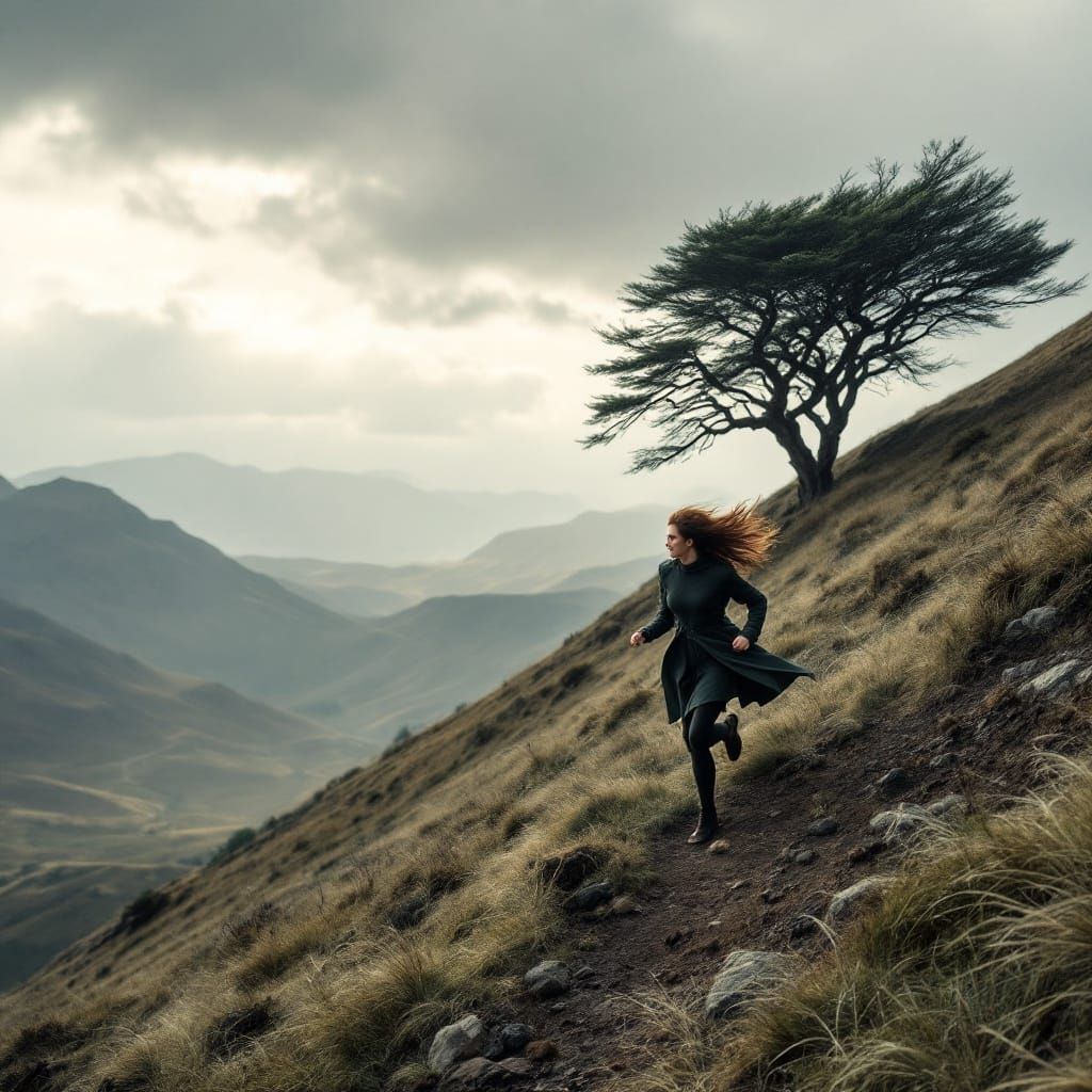 Kate Bush Inspired Warrior Rises to Highland Wind