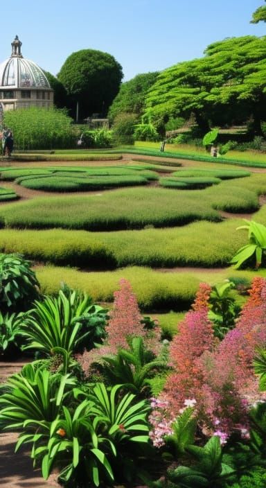 Exotic Botanical Garden Image